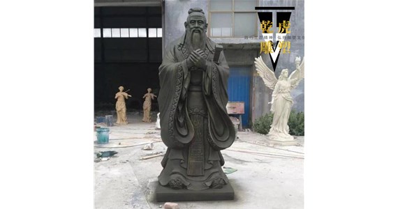 大型人物铜雕塑厂家  乾虎雕塑