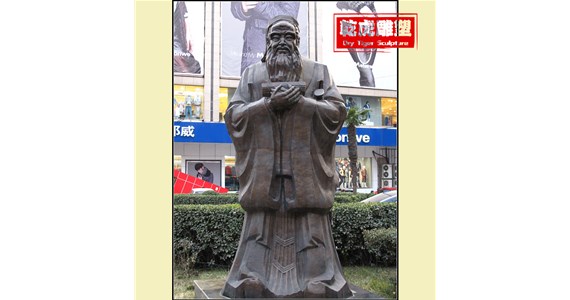 人物铜雕塑  乾虎雕塑