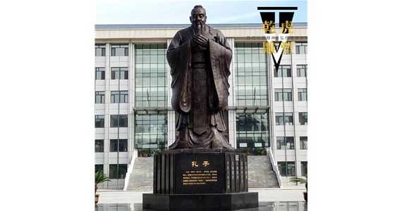 人物雕塑铸铜定制  乾虎雕塑