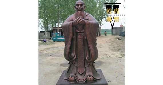 装饰人物铜雕哪有卖  乾虎雕塑