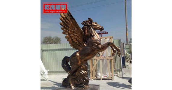 铸铜动物雕塑供应商   乾虎雕塑