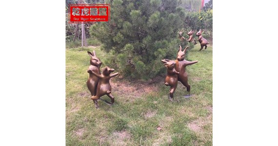 园林动物i雕塑   乾虎雕塑