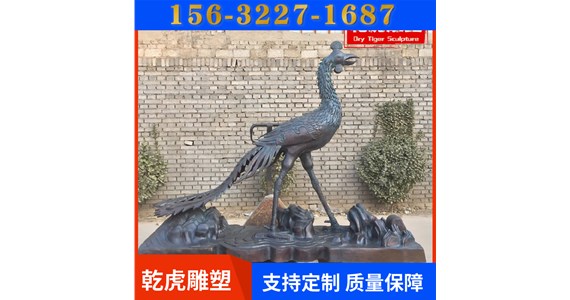 房地产动物铜雕供货商    乾虎雕塑