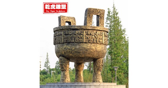 适合寺庙摆放的铜鼎