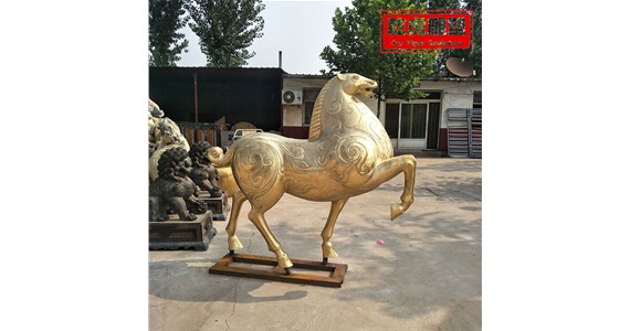乾虎雕塑    铜马雕塑
