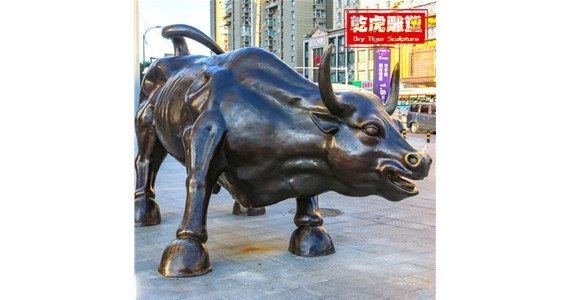 乾虎雕塑   华尔街铜牛雕塑
