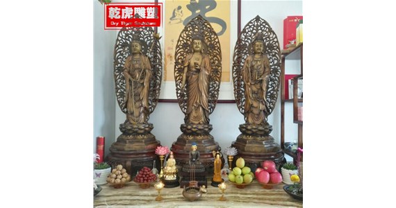 乾虎雕塑   佛像艺术的兴盛