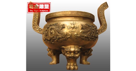 双龙戏珠香炉适合放在什么地方