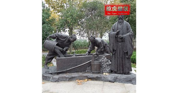 古代人物雕塑   街头人物雕塑