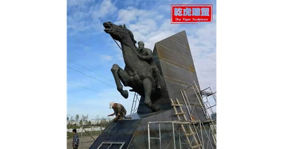 乾虎雕塑  铜雕塑制作厂家   雕塑的产生和发展