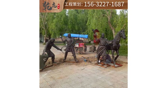 如何切割铜雕塑 