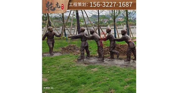 如何修复断裂铸铜雕塑 