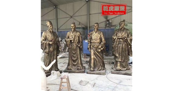 人物雕塑制作特性和意义   乾虎雕塑