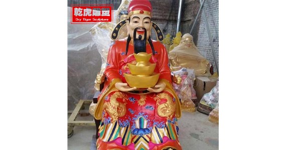 铜雕佛像的起源介绍  厂家讲解  乾虎雕塑