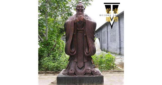 室外园区人物雕塑铸造  制作厂家  乾虎雕塑
