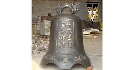 现代铜钟雕塑介绍  铜钟厂家