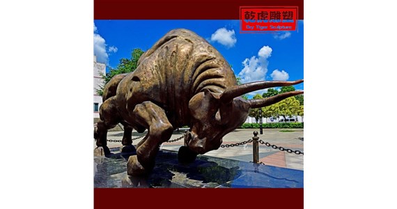 铜牛雕塑定做  源头厂家制作