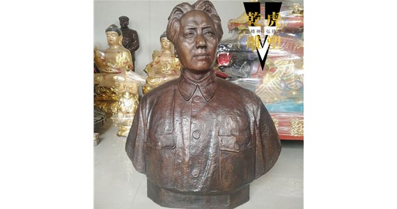 乾虎雕塑  古代人物半身像制作