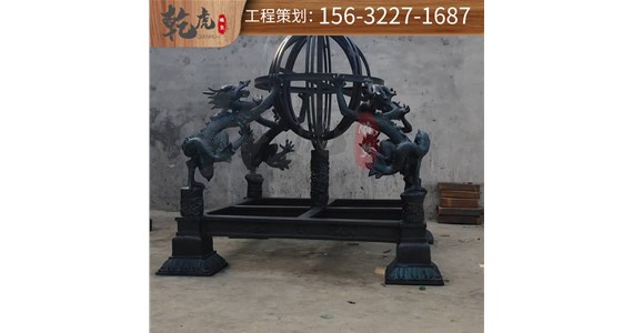 锻铜雕塑关公盔甲怎么做