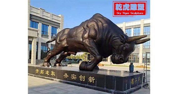 酒店动物铜雕何地购买    唐县乾虎雕塑