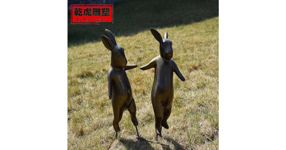 农场动物铜雕哪里做  唐县乾虎雕塑