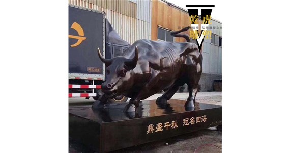 摆件动物雕塑哪家强   唐县乾虎雕塑铸造厂