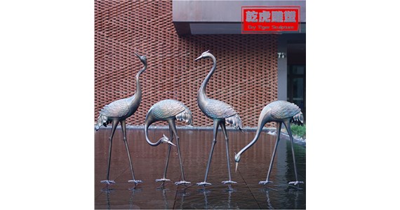 吉祥动物雕塑源头厂家   唐县乾虎雕塑