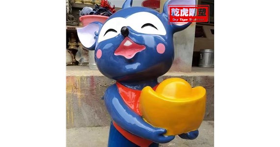 摆件动物雕塑生产厂家   