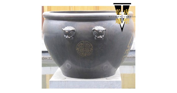 铜缸库存厂家  乾虎雕塑