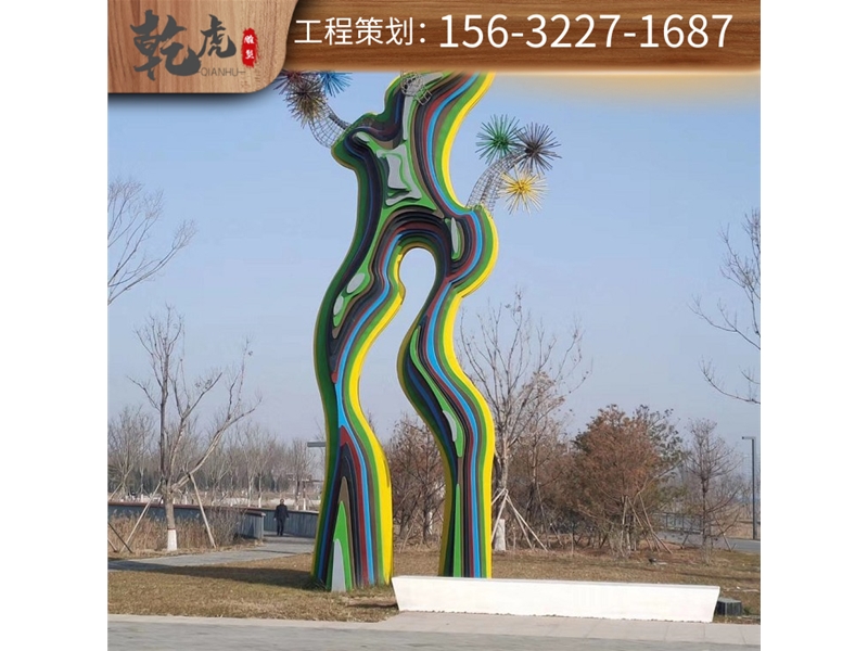 抽象铜雕雕塑